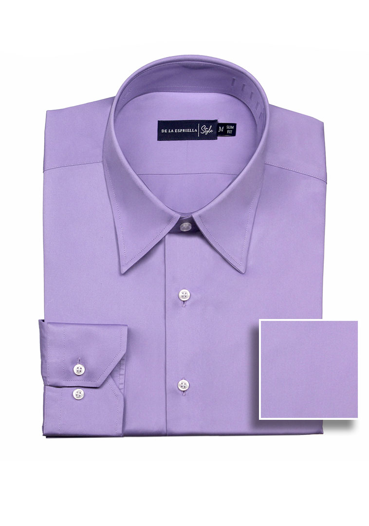 Camisa color uva para hombre store